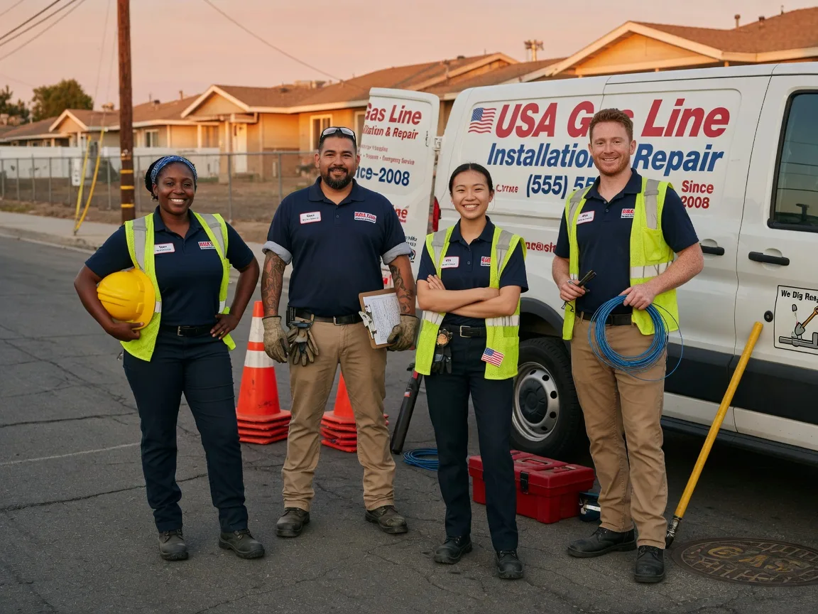 Gas Line Installation company in Solano, NM